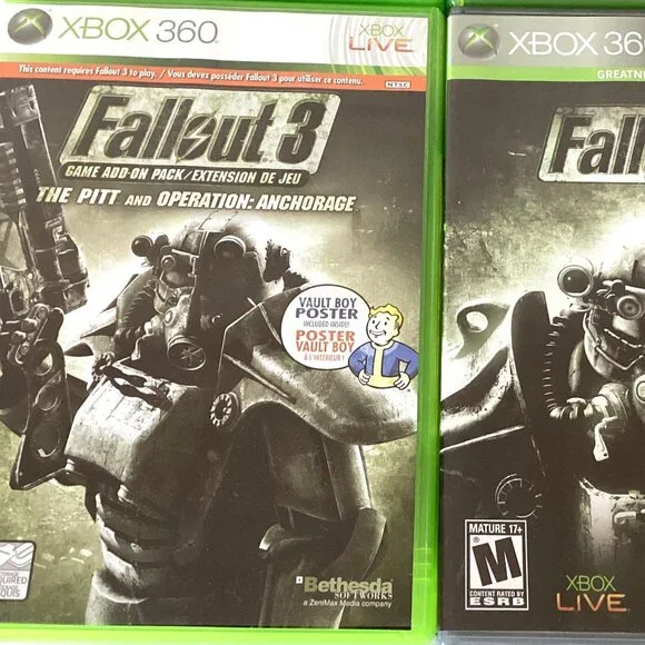 Fallout 3 Xbox 360 Games Live & Platinum Hits - Picture 3 of 7